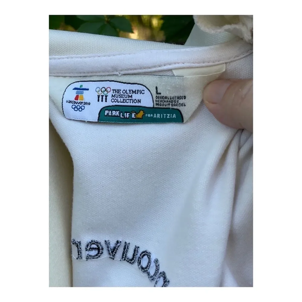 SOLD ARITZIA Park Life Collab Vancouver Olympics 2010 Track Jacket Sz L - Picture 14 of 14